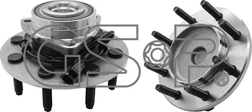 GSP 9333111 - Kit de roulements de roue cwaw.fr