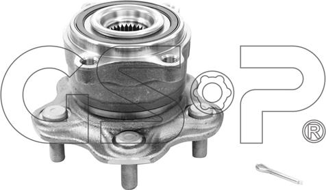 GSP 9329015K - Kit de roulements de roue cwaw.fr