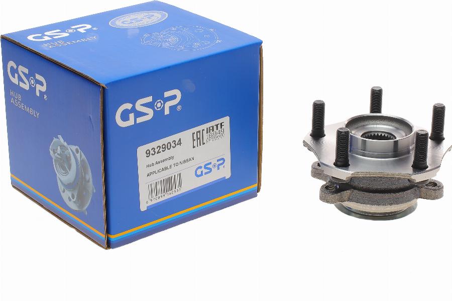 GSP 9329034 - Kit de roulements de roue cwaw.fr