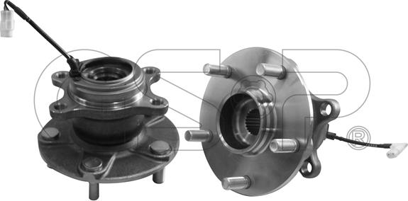 GSP 9324010 - Kit de roulements de roue cwaw.fr