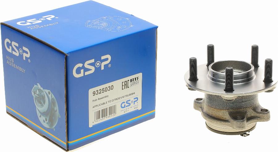 GSP 9325030 - Kit de roulements de roue cwaw.fr