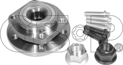 GSP 9326004K - Kit de roulements de roue cwaw.fr