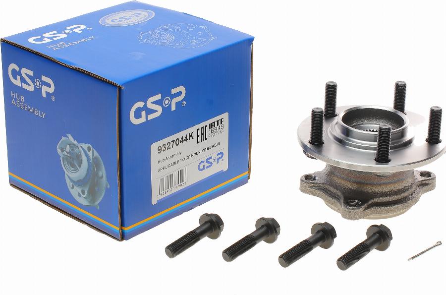 GSP 9327044K - Kit de roulements de roue cwaw.fr