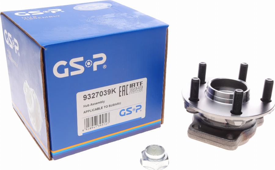 GSP 9327039K - Kit de roulements de roue cwaw.fr