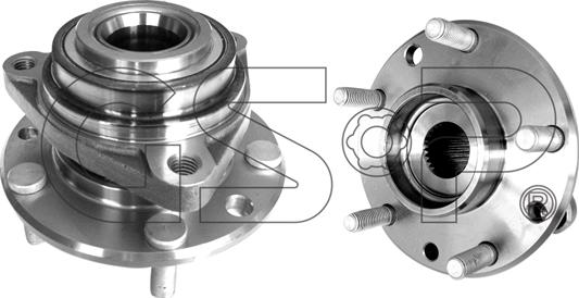 GSP 9327021 - Kit de roulements de roue cwaw.fr