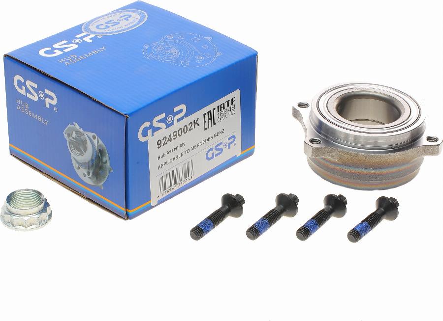 GSP 9249002K - Kit de roulements de roue cwaw.fr