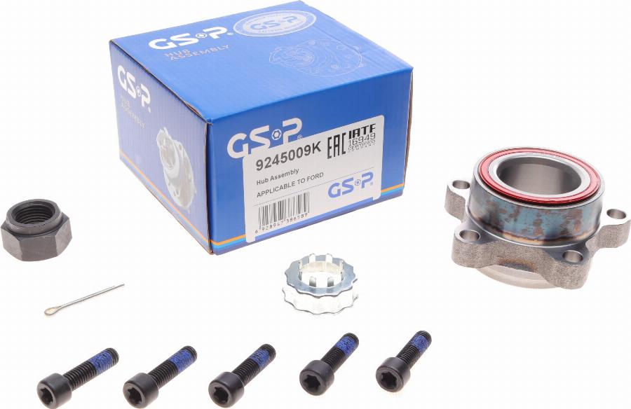 GSP 9245009K - Kit de roulements de roue cwaw.fr