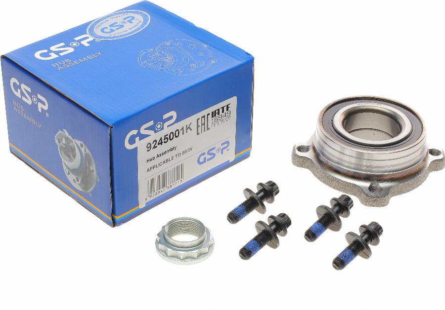 GSP 9245001K - Kit de roulements de roue cwaw.fr