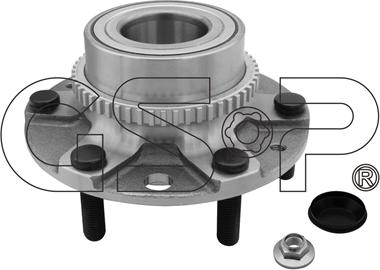 GSP 9245013K - Kit de roulements de roue cwaw.fr