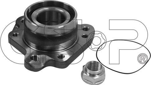 GSP 9243004K - Kit de roulements de roue cwaw.fr