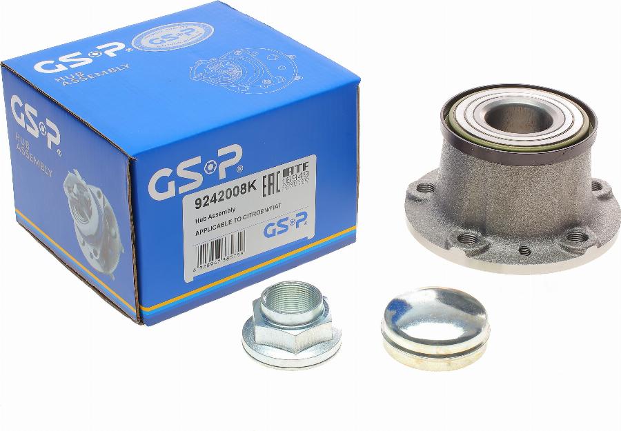 GSP 9242008K - Kit de roulements de roue cwaw.fr