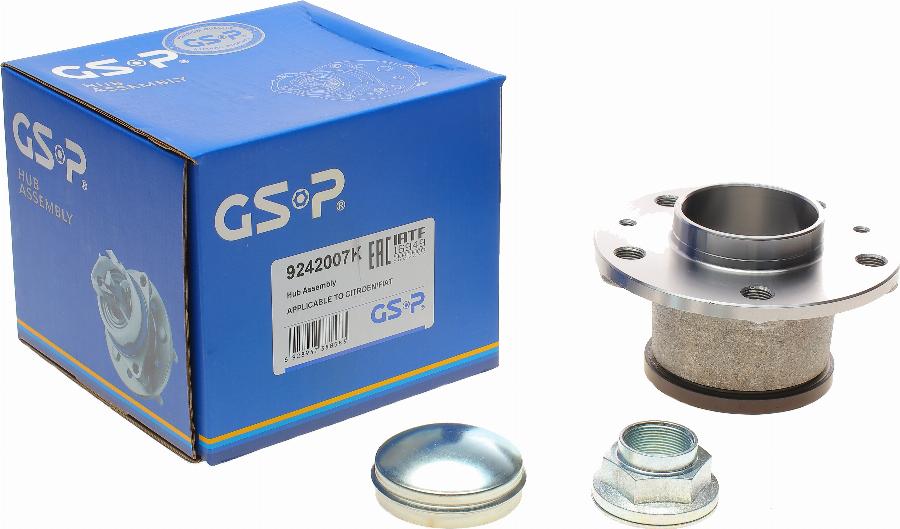 GSP 9242007K - Kit de roulements de roue cwaw.fr