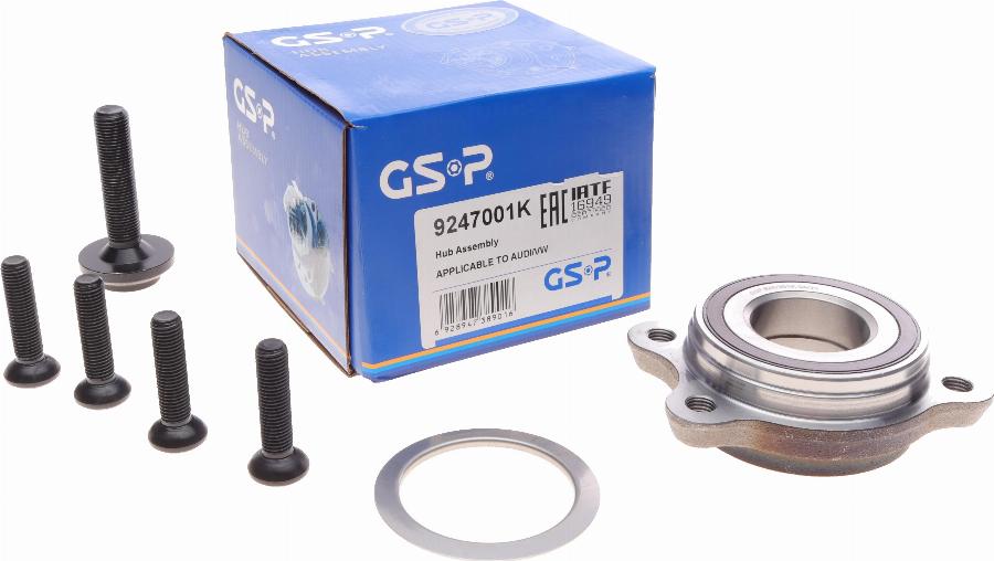 GSP 9247001K - Kit de roulements de roue cwaw.fr