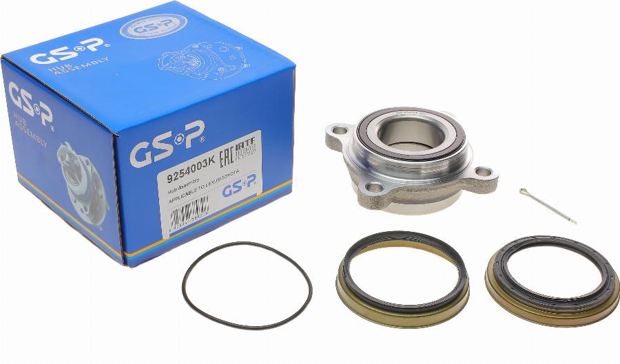 GSP 9254003K - Kit de roulements de roue cwaw.fr