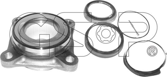 GSP 9254002K - Kit de roulements de roue cwaw.fr