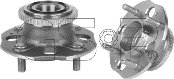 GSP 9234002 - Kit de roulements de roue cwaw.fr