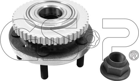 GSP 9235019K - Kit de roulements de roue cwaw.fr