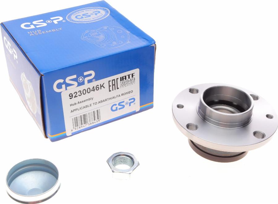 GSP 9230046K - Kit de roulements de roue cwaw.fr