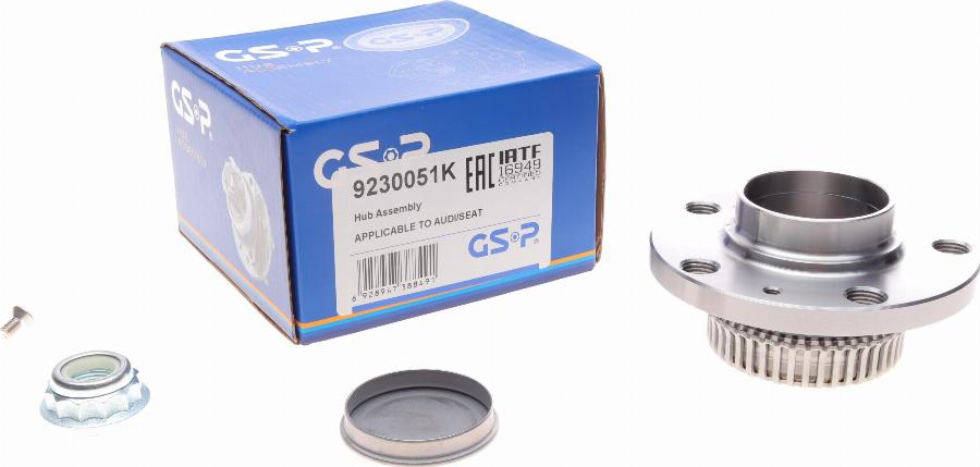 GSP 9230051K - Kit de roulements de roue cwaw.fr