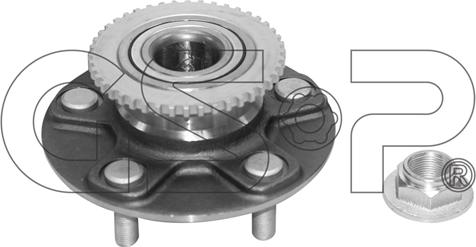 GSP 9230058K - Kit de roulements de roue cwaw.fr