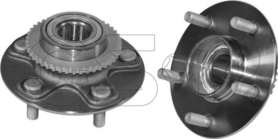 GSP 9230052 - Kit de roulements de roue cwaw.fr