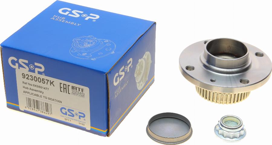 GSP 9230057K - Kit de roulements de roue cwaw.fr