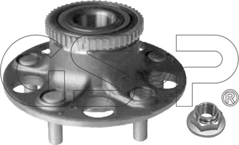 GSP 9230067K - Kit de roulements de roue cwaw.fr