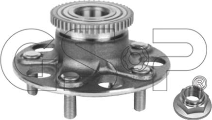 GSP 9230024K - Kit de roulements de roue cwaw.fr