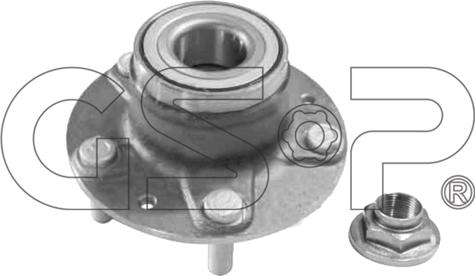 GSP 9233009K - Kit de roulements de roue cwaw.fr