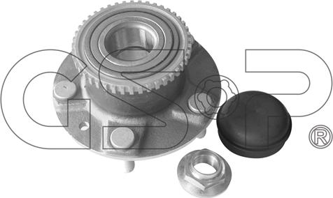 GSP 9233002K - Kit de roulements de roue cwaw.fr