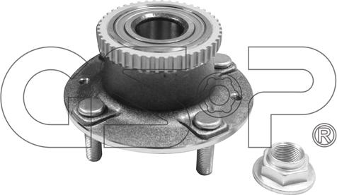 GSP 9233007K - Kit de roulements de roue cwaw.fr