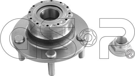 GSP 9232040K - Kit de roulements de roue cwaw.fr