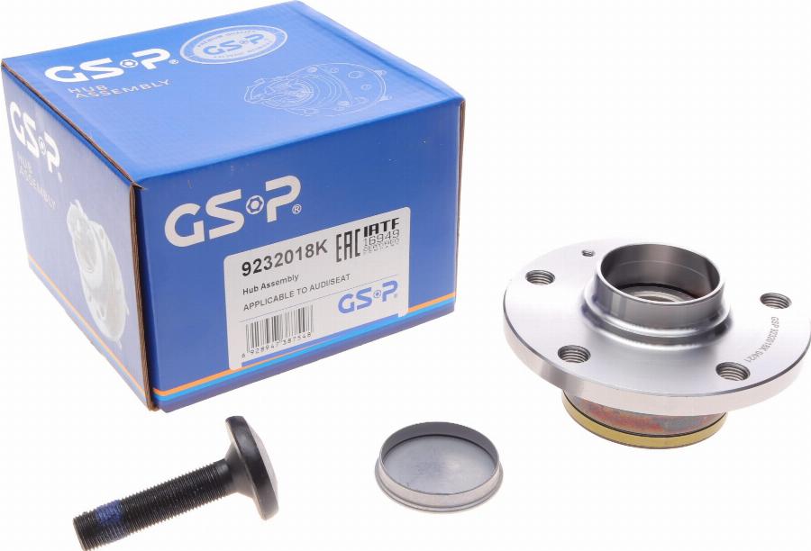 GSP 9232018K - Kit de roulements de roue cwaw.fr