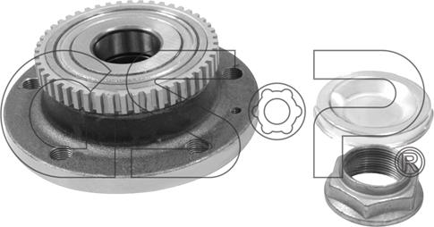 GSP 9232034K - Kit de roulements de roue cwaw.fr