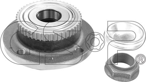 GSP 9232035K - Kit de roulements de roue cwaw.fr