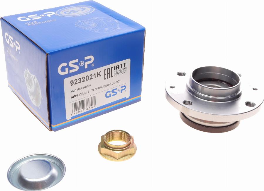 GSP 9232021K - Kit de roulements de roue cwaw.fr