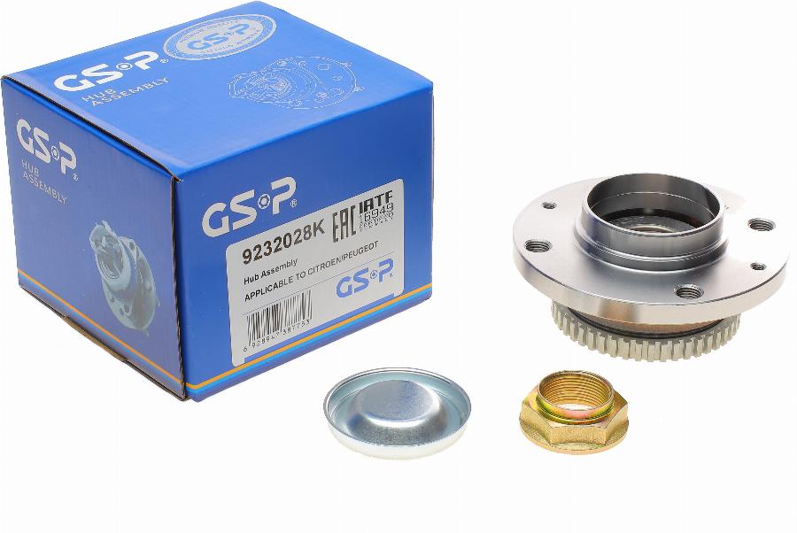 GSP 9232028K - Kit de roulements de roue cwaw.fr