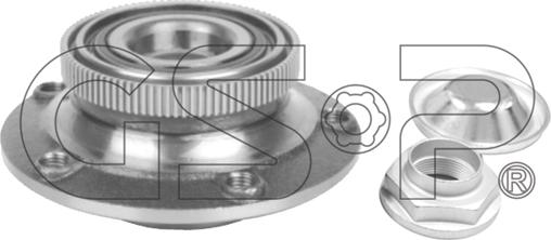 GSP 9237004K - Kit de roulements de roue cwaw.fr