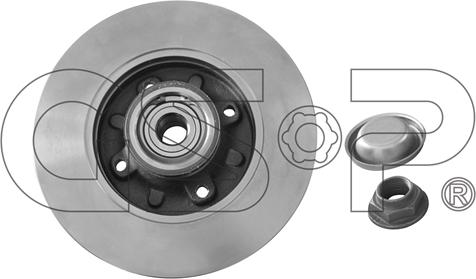 GSP 9225042K - Disque de frein cwaw.fr