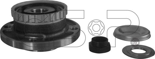 GSP 9225009K - Kit de roulements de roue cwaw.fr