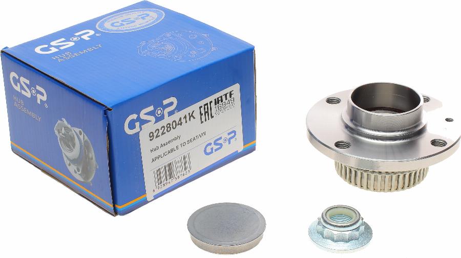 GSP 9228041K - Kit de roulements de roue cwaw.fr