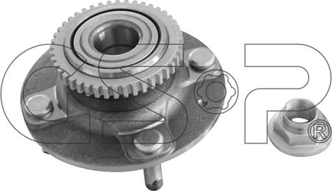 GSP 9228068K - Kit de roulements de roue cwaw.fr