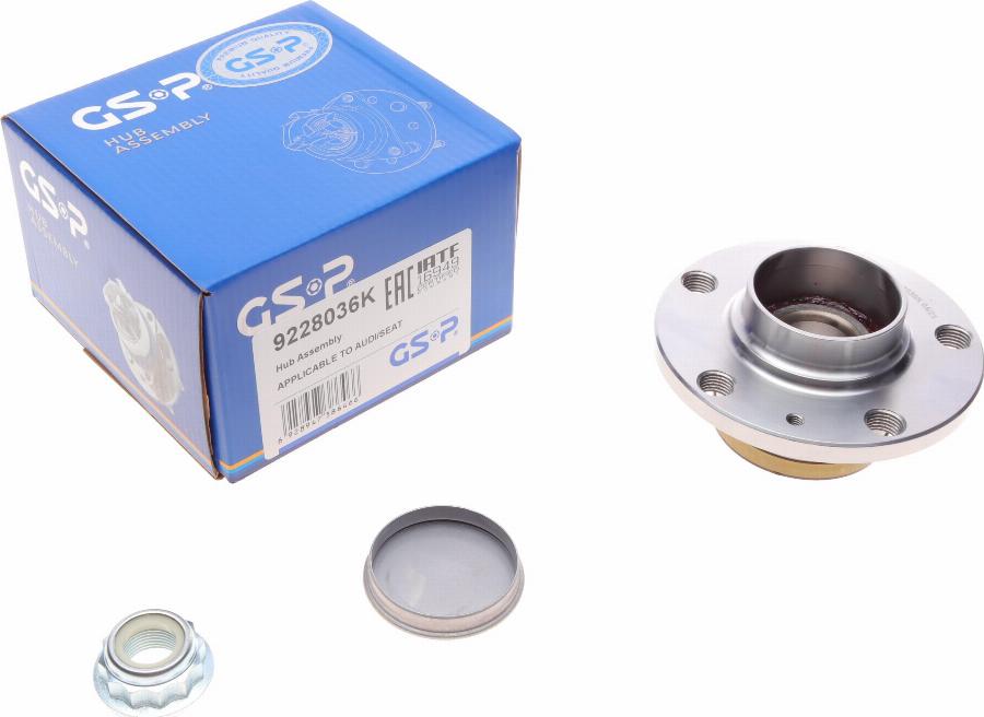 GSP 9228036K - Kit de roulements de roue cwaw.fr