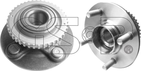 GSP 9227006 - Kit de roulements de roue cwaw.fr