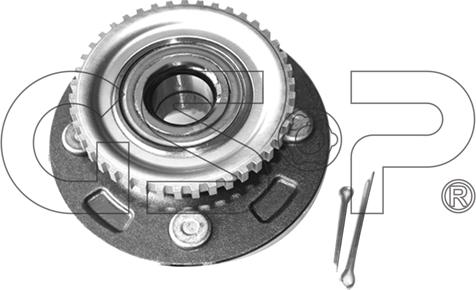 GSP 9227017K - Kit de roulements de roue cwaw.fr