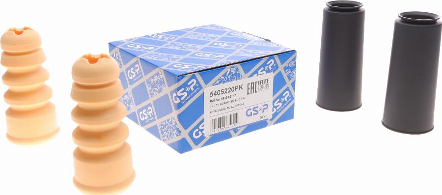 GSP 5405220PK - Kit de protection contre la poussière, amortisseur cwaw.fr