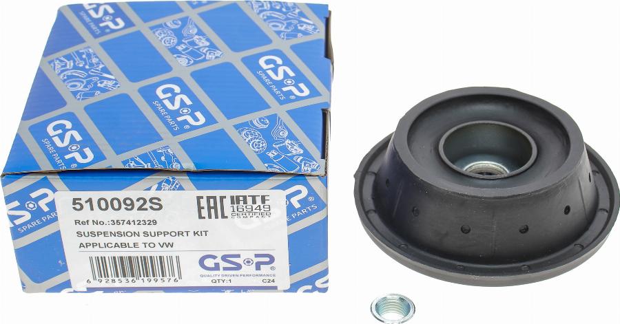 GSP 510092S - Coupelle de suspension cwaw.fr