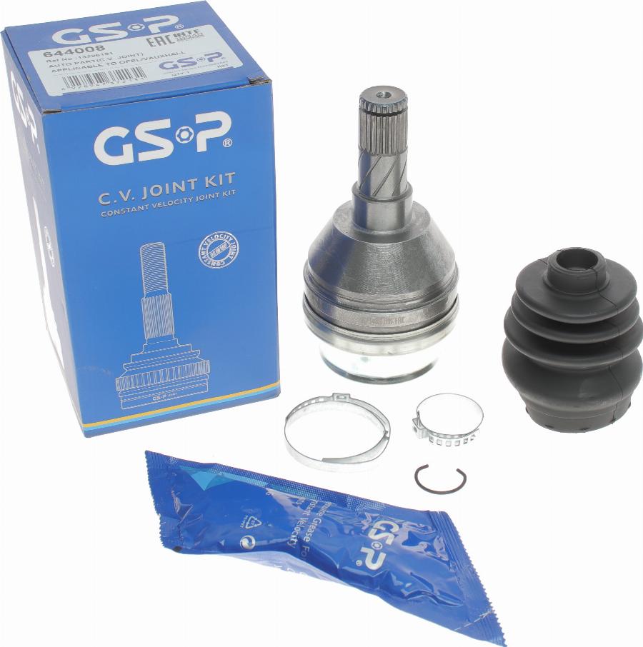 GSP 644008 - Jeu de joints, arbre de transmission cwaw.fr