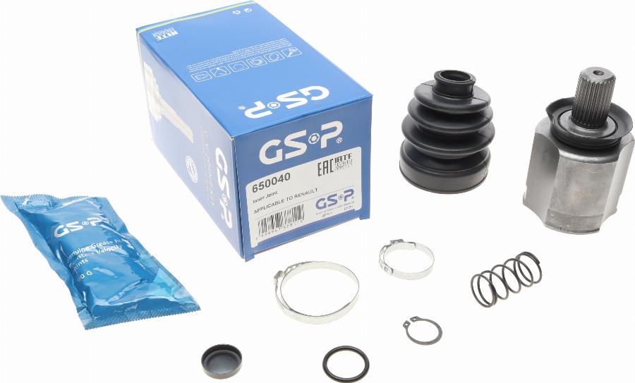 GSP 650040 - Jeu de joints, arbre de transmission cwaw.fr