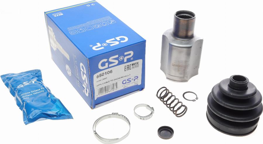 GSP 650106 - Jeu de joints, arbre de transmission cwaw.fr